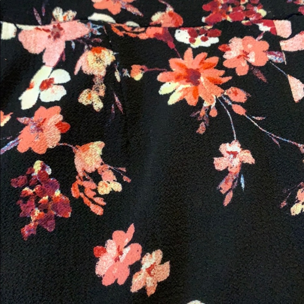 Black Ruffle Romper - Picture 2 of 2